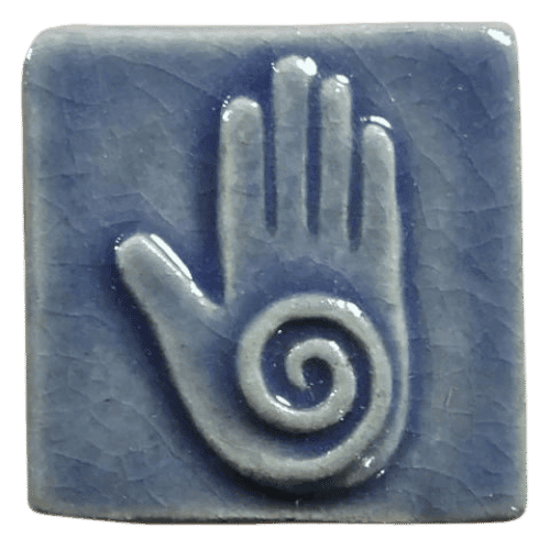 Conceptual image of a hand protecting digital data streams